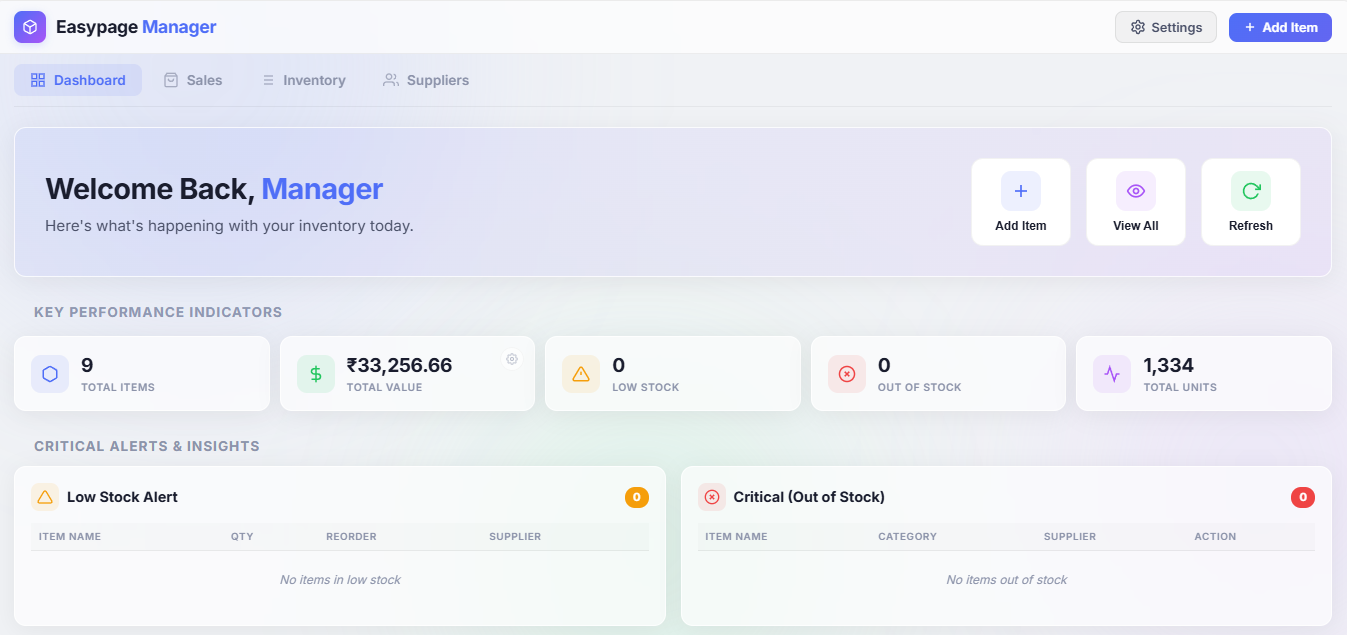 Dashboard